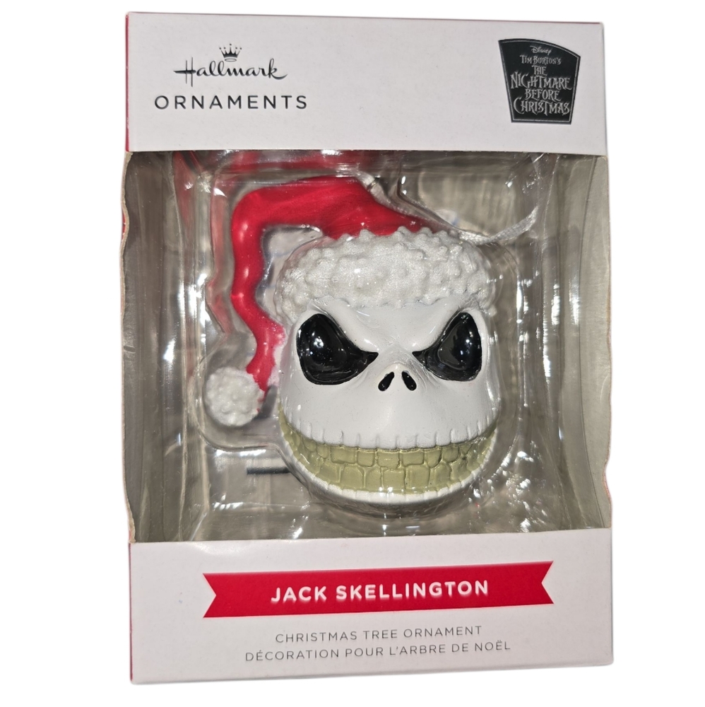 Disney Tim Burton's The Nightmare Before Christmas Jack Skellington Head